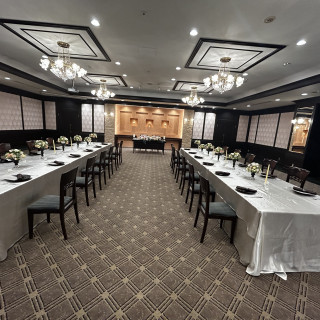 広めの披露宴会場