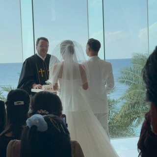 入場してるところ