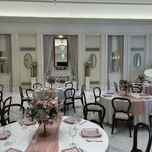 披露宴会場|781228さんのベイサイドパーク迎賓館（千葉みなと）/テイクアンドギヴ・ニーズウェディングの写真(2588961)