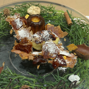 お皿も可愛く味も最高で大満足のデザートでした。|781244さんのトリフォーリアNAGOYA(エルフラットグループ)の写真(2589106)