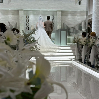 白を基調としたチャペル