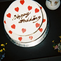 お願いしたウェディングケーキ理想通りでした！