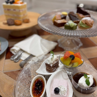 デザートビュッフェの一部です。