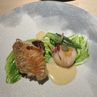 2人で一目惚れした甘鯛の鱗焼き