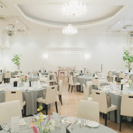 こだわったテーブルフラワー