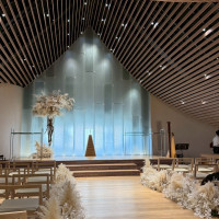 実際の挙式会場です