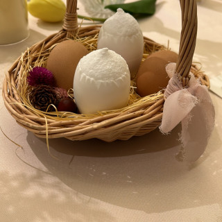 かわいい見た目のデザートです。味も美味しいです。