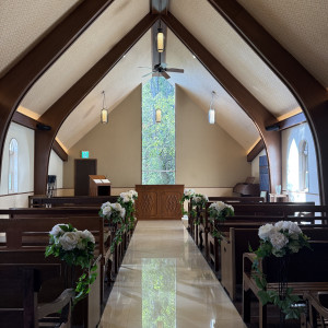 チャペルもあたたかみがあり良かったです。|781326さんのTHE GARDEN PLACE SOSHUEN(ザ・ガーデン・プレイス 蘇州園)の写真(2589456)