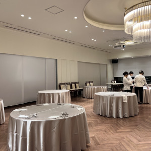 壁とスクリーンを使って3面に映像を流すことができる。|781327さんのLAZOR GARDEN SAPPOROの写真(2589548)