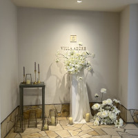 披露宴会場入口