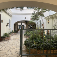 披露宴会場への通路