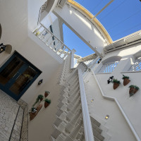 披露宴会場への通路