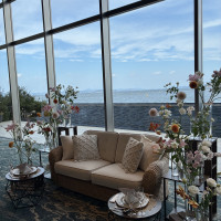 ソファ高砂、ゲストが集まってきてくれてたくさん写真が撮れた