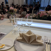 披露宴が始まる前の写真です。