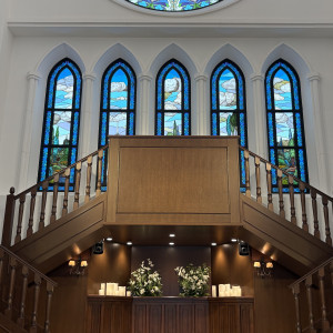 挙式会場です。|781379さんのアルカンシエル luxe mariage 大阪（アルカンシエルグループ）の写真(2589604)