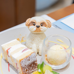 ケーキ ワンチャンつき|781426さんのルシェルアンジュ水戸 ウエディングシャトーの写真(2589901)