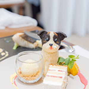 ケーキワンチャン付き|781426さんのルシェルアンジュ水戸 ウエディングシャトーの写真(2589904)