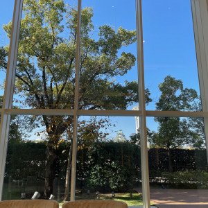 披露宴会場からの景色|781445さんのキャッスルガーデン OSAKAの写真(2590002)