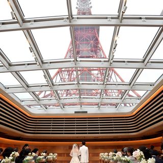チャペルから見える東京タワー