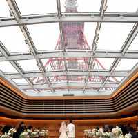 チャペルから見える東京タワー