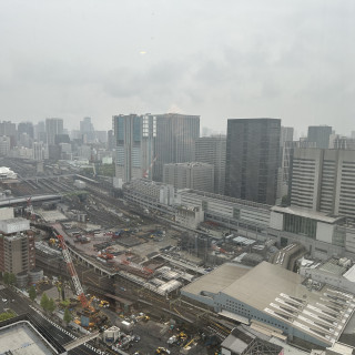 披露宴会場からの景色