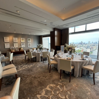 披露宴会場の左側