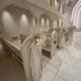 挙式会場の装花