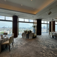 披露宴会場中央からの景色