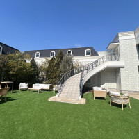 ガーデンの階段