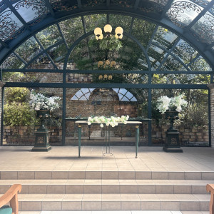 緑の多いチャペル|781478さんのグランラセーレの森の写真(2592585)