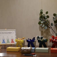 お色直しドレス色当てクイズ