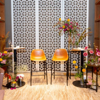 披露宴会場の装花です。