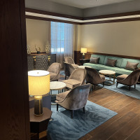 披露宴会場前の待合空間です。