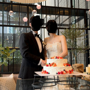 ケーキ入刀|781539さんのMEDI（メディー）の写真(2590949)