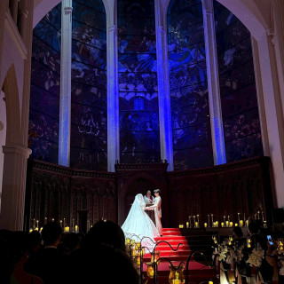 照明が何回か変わりました。