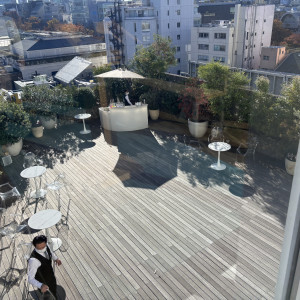 テラス、バルーンとかやるならココ|781557さんのCentral Terrace TOKYO（セントラル テラス トーキョー）の写真(2590834)