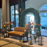 高砂コーディネートです
使って欲しい色を伝えただけでした