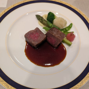 試食したお肉料理|781582さんの横浜ベイシェラトン ホテル&タワーズの写真(2590976)
