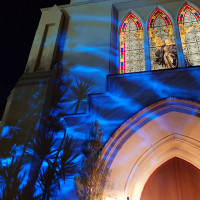 チャペルライトアップ