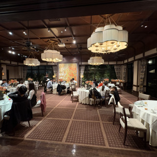 披露宴会場の雰囲気