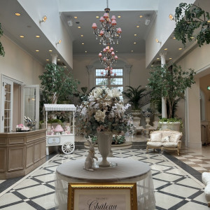 披露宴会場の入り口|781621さんのアートグレイス ウエディングシャトーの写真(2591404)