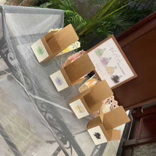 ドレス当ての投票BOX＆説明板