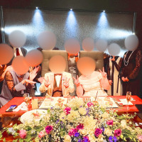 お花もこだわりました。