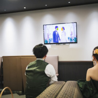 退場後はゲストと同じタイミングでエンドロールを見ました。