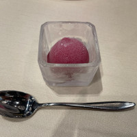 お口直し：カベルネソーヴィニヨンのソルベ