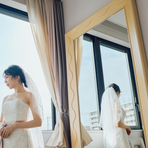 控え室撮影|781701さんのスイート ヴィラ シーンズの写真(2622324)