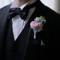 新郎ブーケトニア