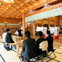 提携神社(湯島天神)での挙式