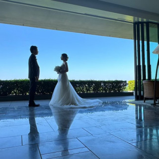 ロビーで素敵な写真を撮ってもらえます