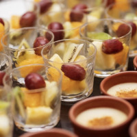 同じくフルーツとブリュレ